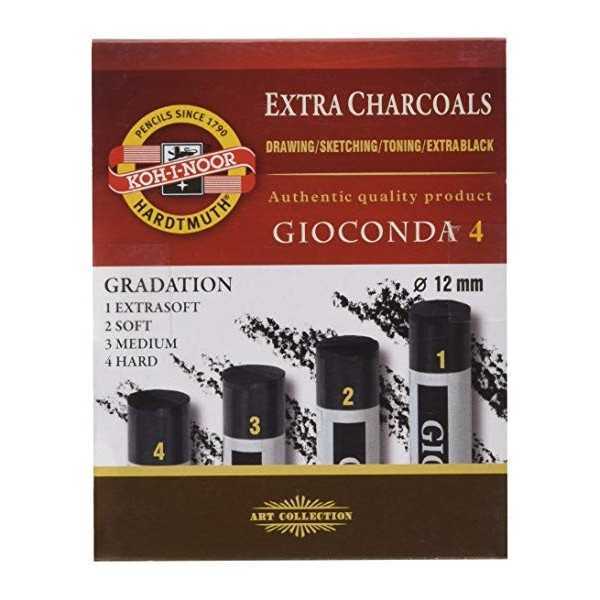 4 Barras Koh I Noor. Negro. Gioconda - Imagen 2