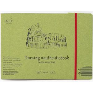 SM·LT Cuaderno para Óleo y Acrílico 17,6×24,5cm. 290gr.